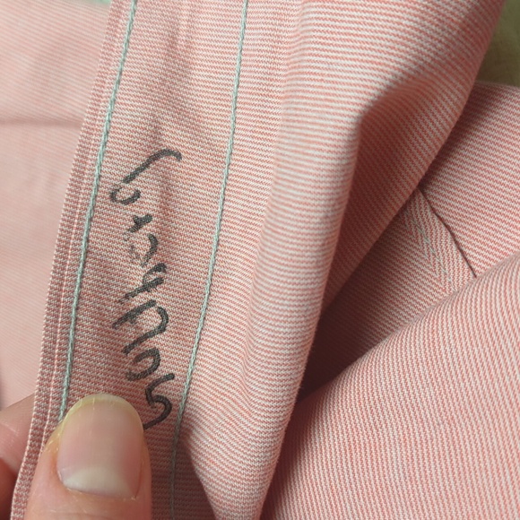 J. Crew Light Red Slim Fit Cotton Button Down Shirt - Picture 5 of 6